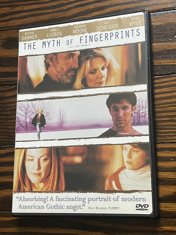 The Myth of Fingerprints DVD with Bart Freundlich Mary Skalski