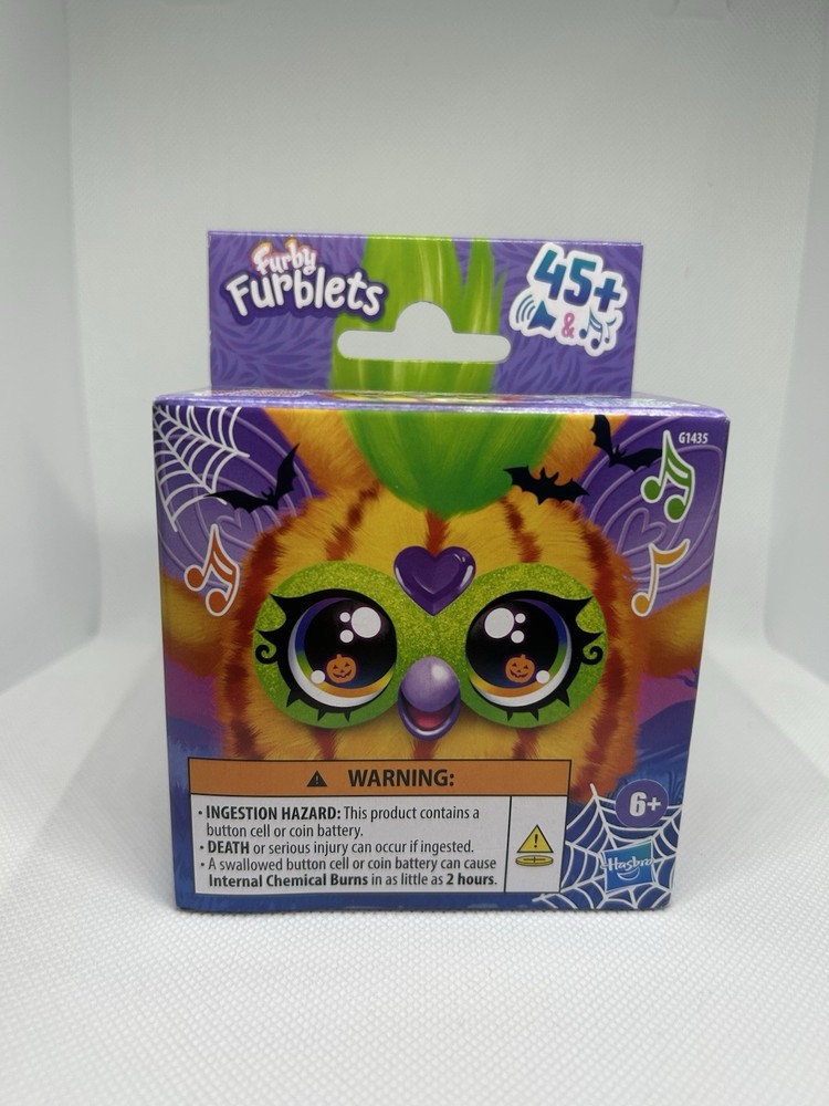 Furby Furblets Boo-Kin Mini Pumpkin Friend NEW In Box