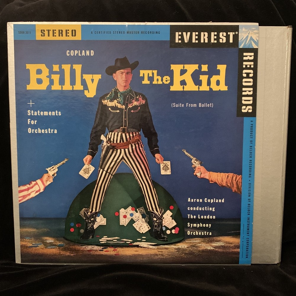 COPLAND conducts Billy The Kid Statements EVEREST SDBR-3015 SB DOWEL PURPLE GOLD