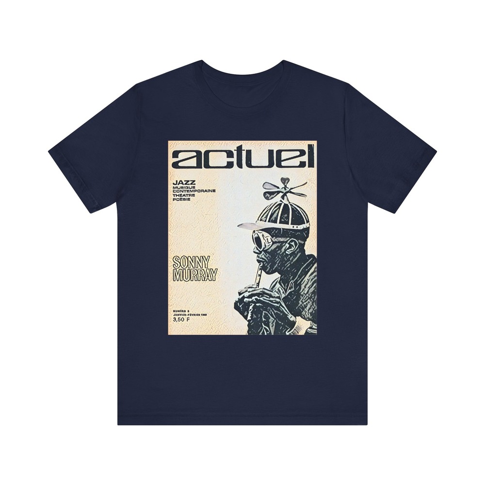 Sonny Murray Jazz Art Graphic Print Unisex Crew Neck Short Sleeve Tee