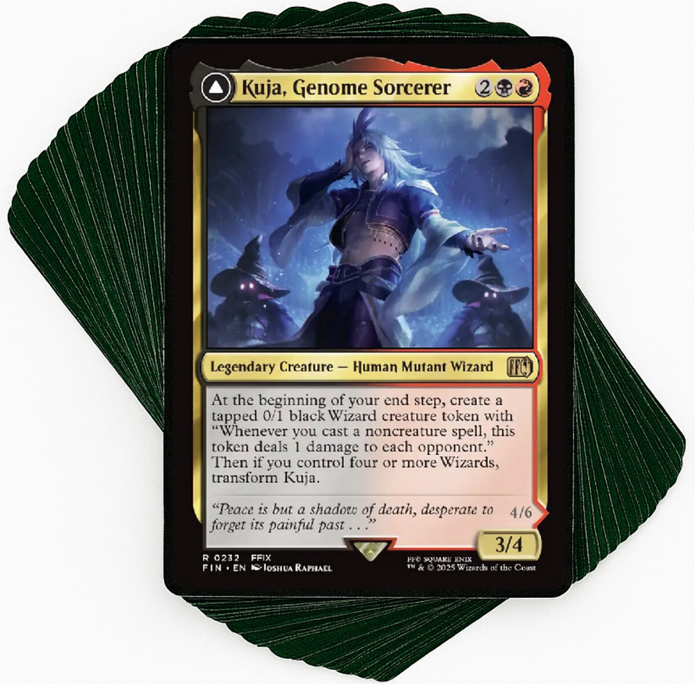 ***Custom Commander Deck*** Kuja, Genome Sorcerer - Big Damage Wizards - MTG EDH