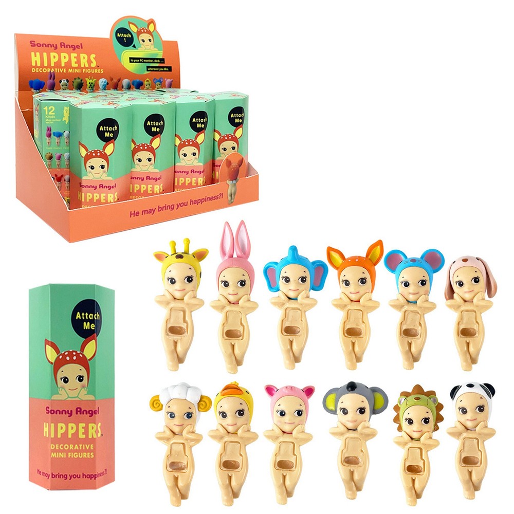 Sonny Angel Hippers Lying Down Animal Series Ver.2 Anime Figures Toy Blind Box