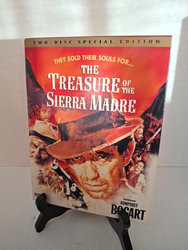 The Treasure of the Sierra Madre (DVD,1947) 2 DISC EDITION, CLASSIC FILM +COVER