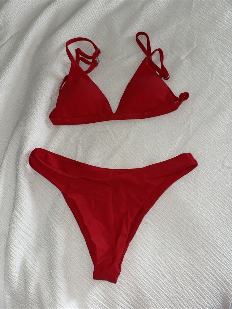 Red Bikini Set