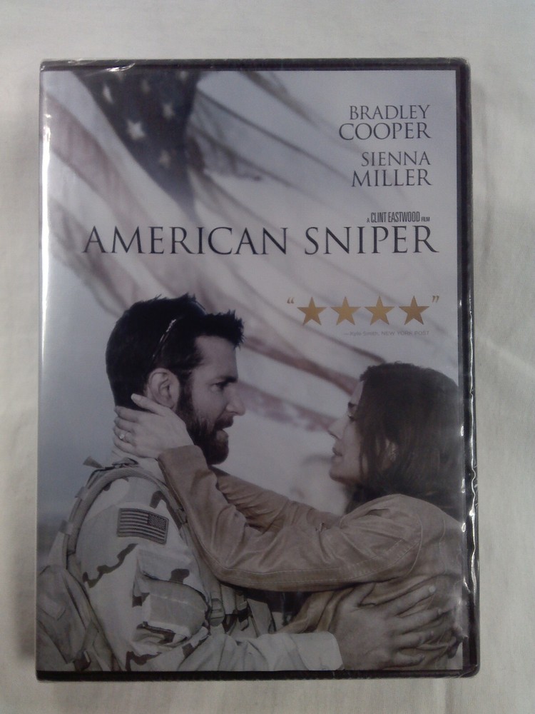 American Sniper DVD + Ultraviolet DVDs