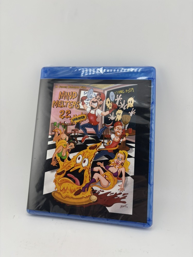 Mind Melters 22 Blu-ray 2023 Unrated James Balsame Film Acid Bath New Sealed