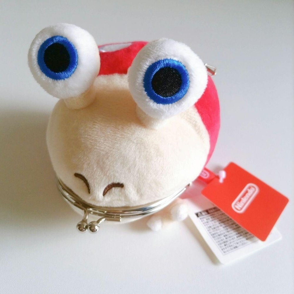 Pikmin The Bulborb Chappy Clasp Coin Purse Mascot Keychain Nintendo from Japan