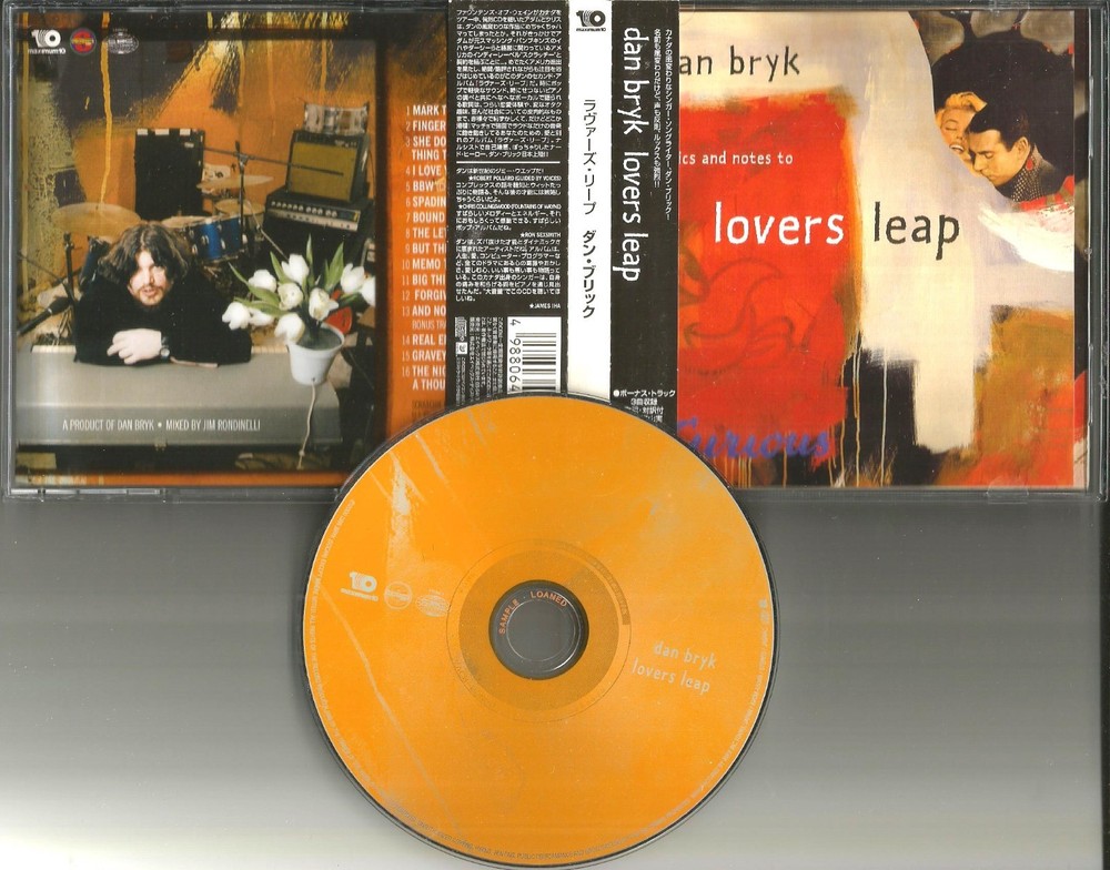 DAN BRYK Lovers Leap w/ 3 BONUS UNRELEASED TRX JAPAN PRESS CD USA Seller 2000