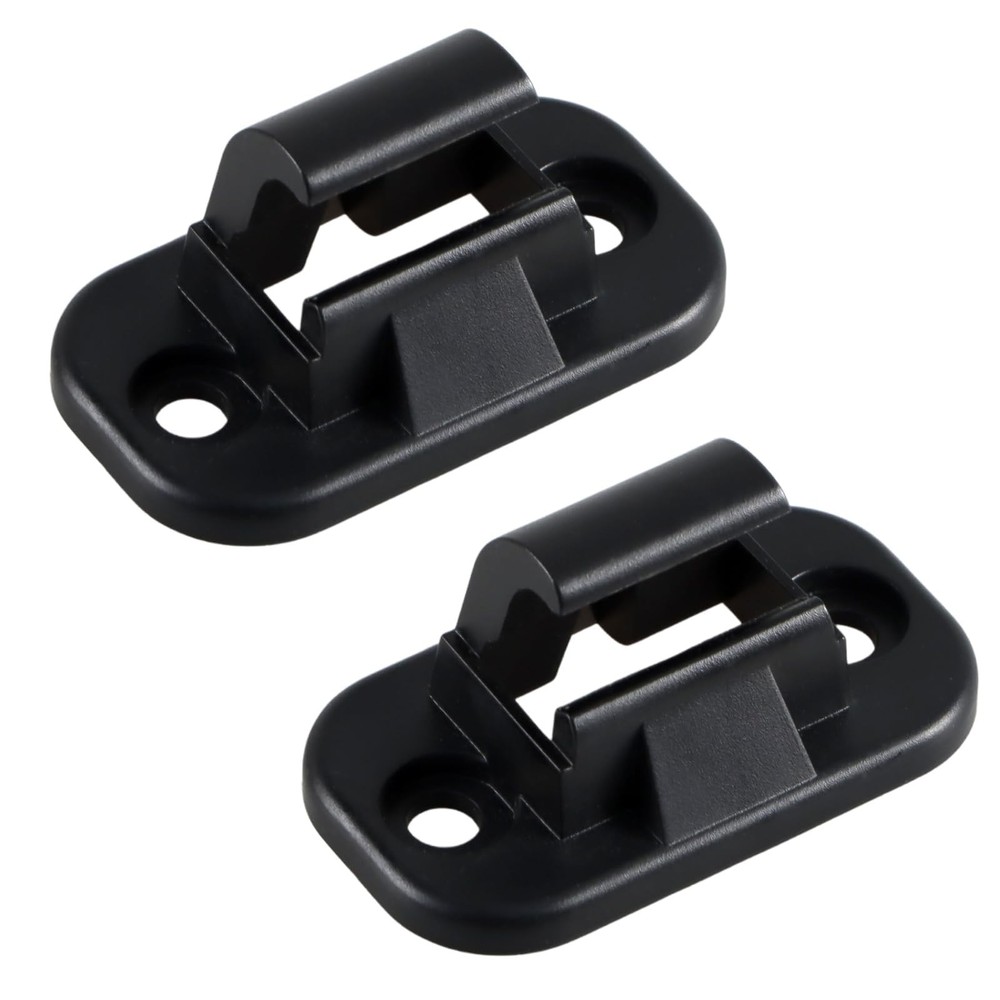 FUSCH 2PCS Sun Visor Retainer Clips Compatible with Freightliner Black