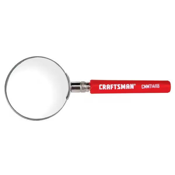 Craftsman Magnifying Glass CMMT14118 Craftsman CMMT14118 885911591454 NEW