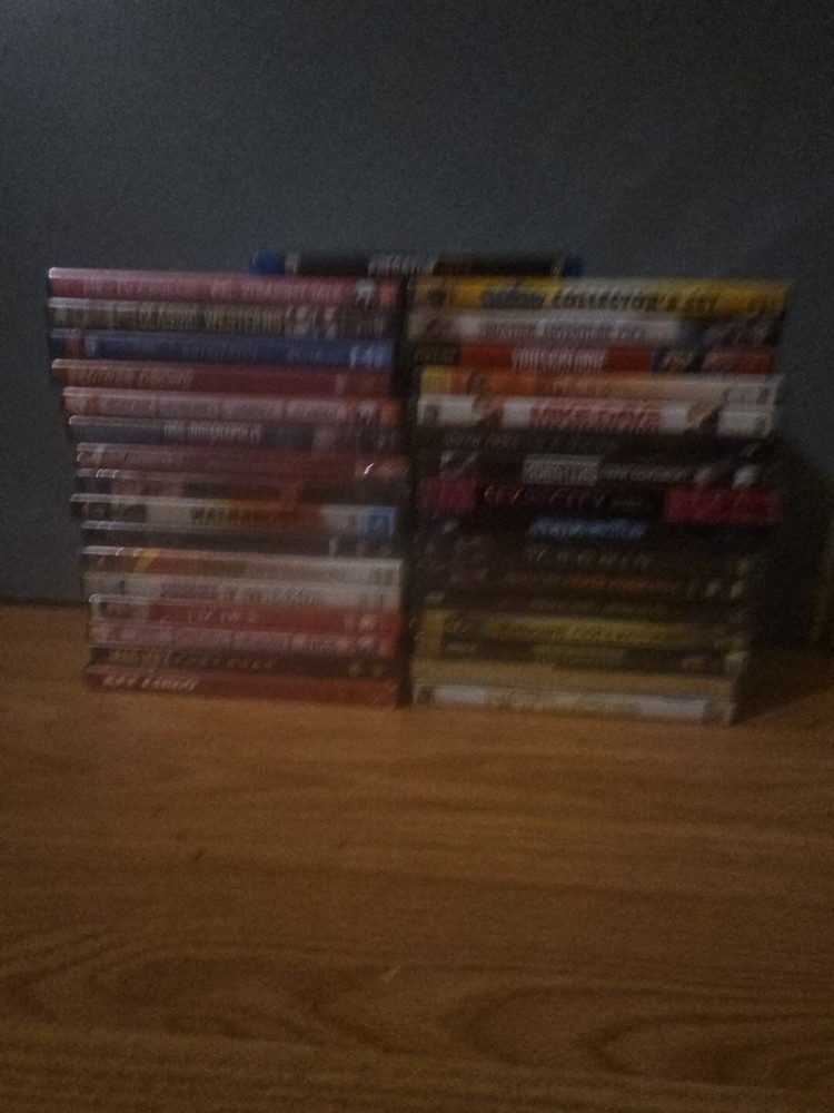 DVD Lot Of 33 Pokemon,young Blood,westerns,predator