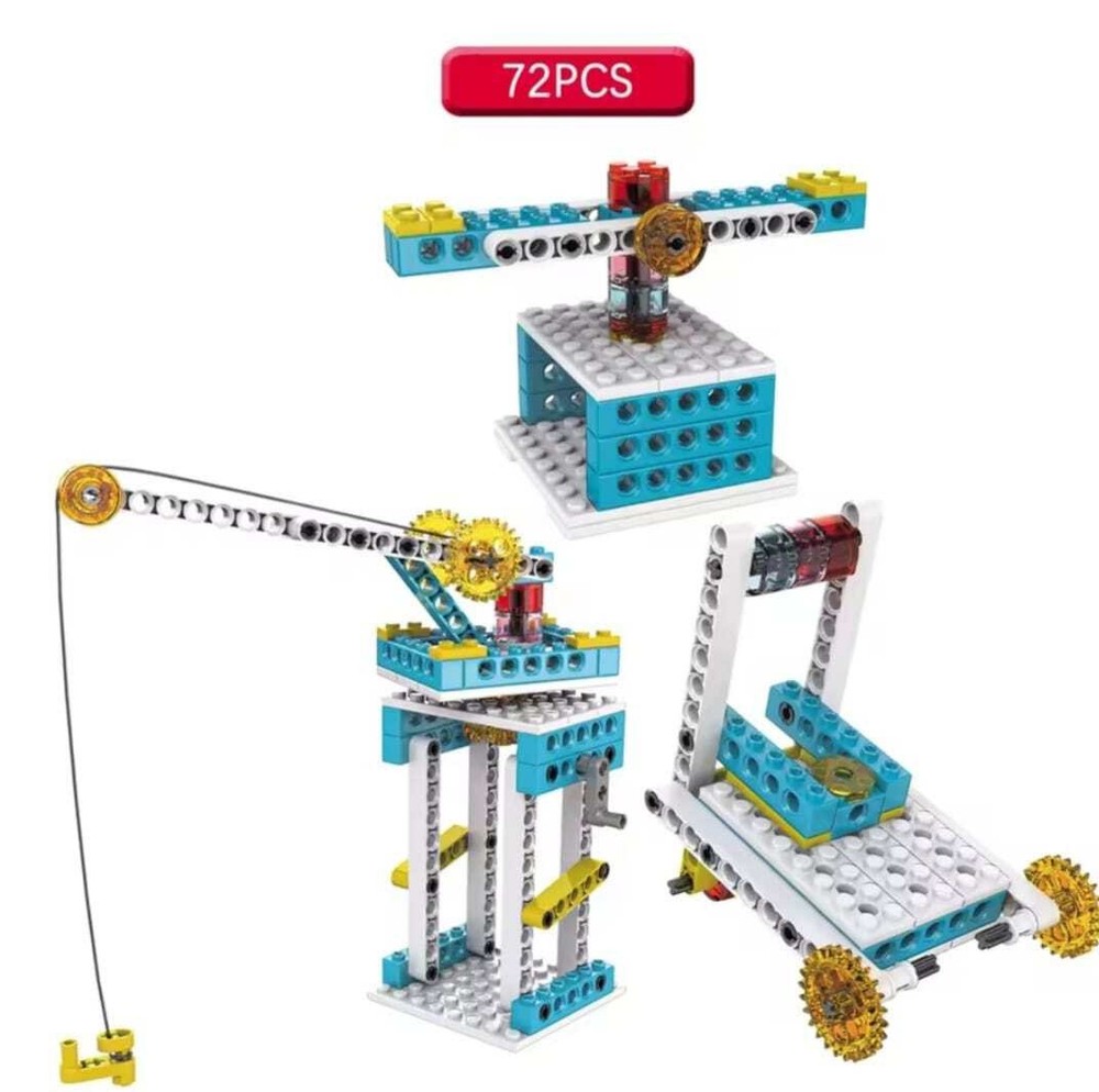 Simple Educational Building Blocks -STEM 3-in-1 (Crane - K1106)