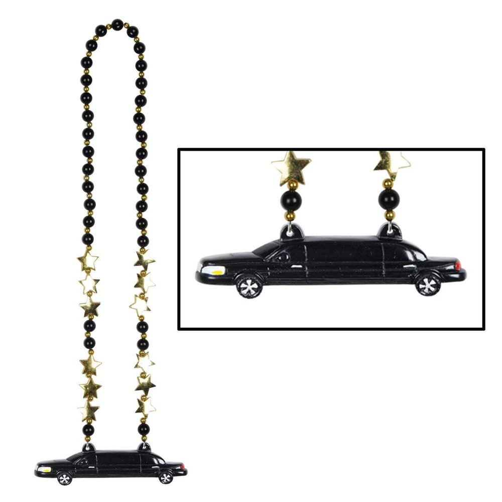 Beistle Beads w/Limo Medallion - Awards Night | Party Supply | Decoration