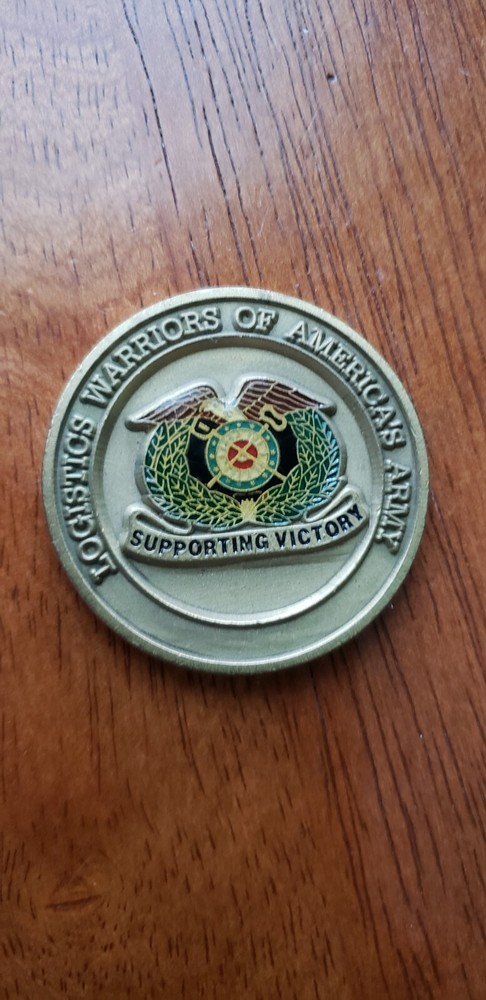 Army CSM Challenge Coin Logistics Warriors of America-image