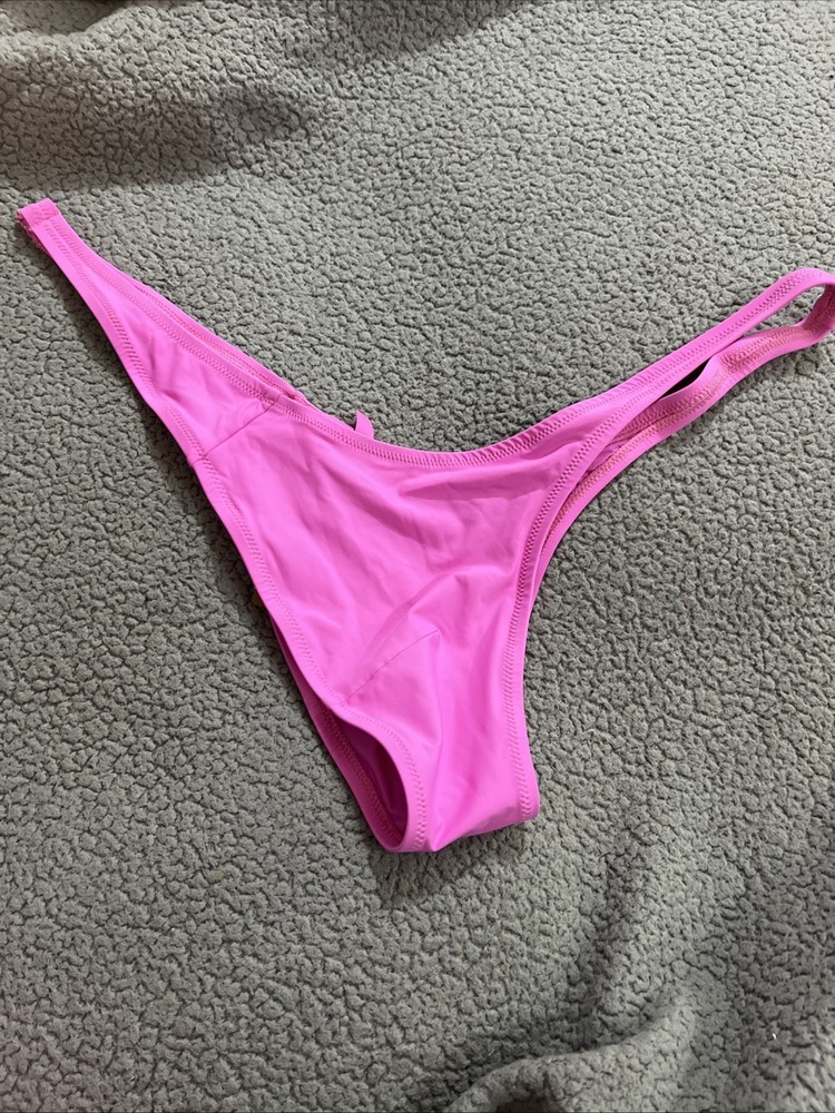 Skims Recycled Swim Bikini Bottom Size 2X Neon Orchid