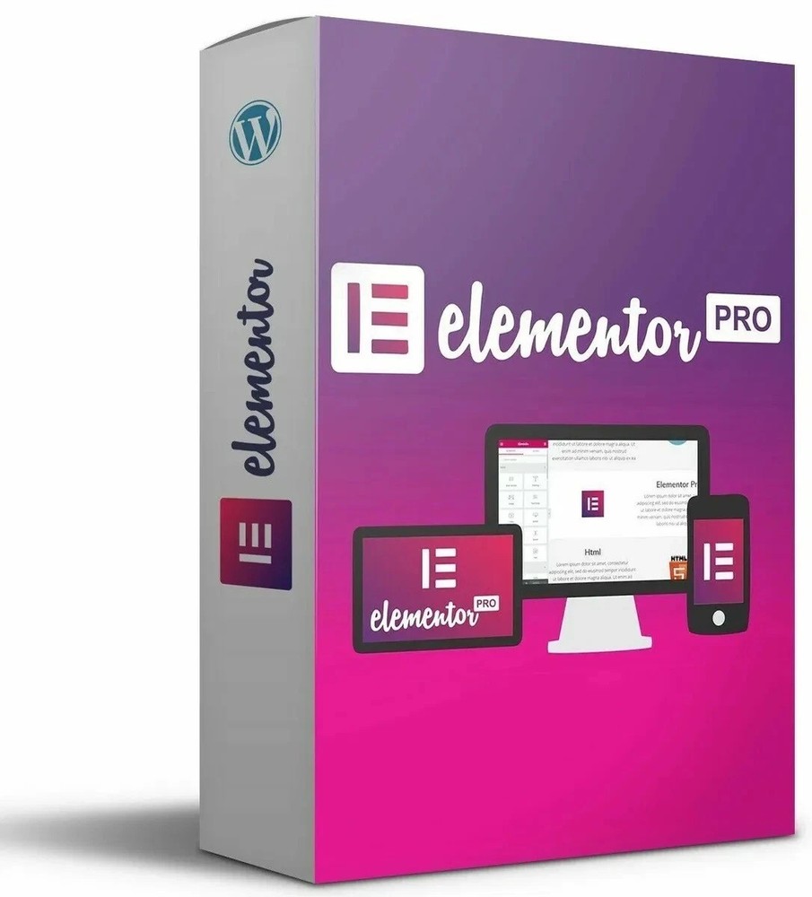 Elementor PRO WordPress Plugin | Latest Version | 12 Months Updates | GPL
