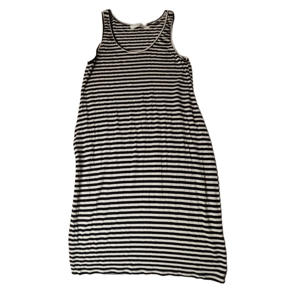 Zimmerman Dress Size 1 XS Black & White Striped Rayon Stretch Mini Designer VGUC