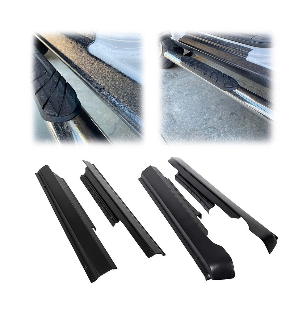 Rocker Panel Cover Guard Compatible with 2009-2018 Dodge Ram Crew Cab Molding...