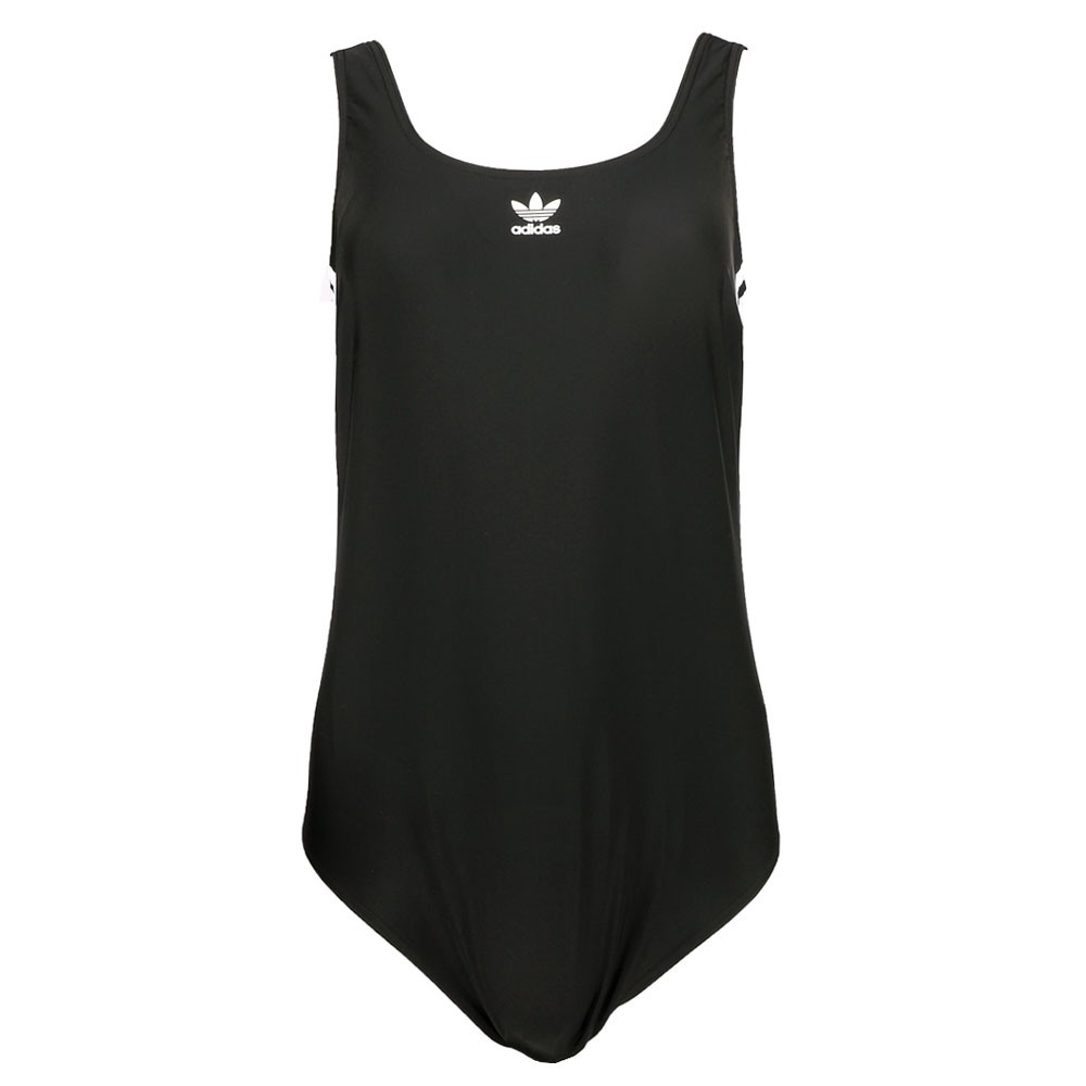 adidas Adicolor 3Stripes Swimsuit Plus Womens Black Casual Athletic HS5393-A