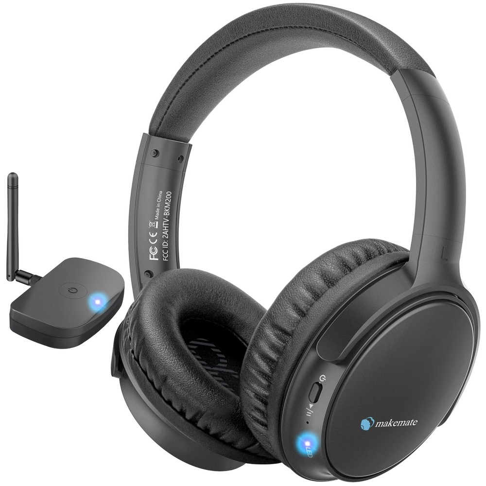 Wireless Headphones for TV Watching with Optical Bluetooth Transmitter, BKM20...