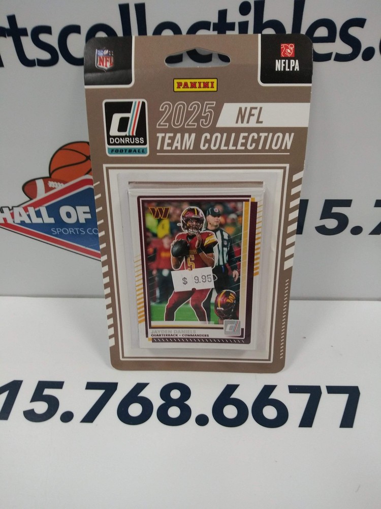 2025 Washington Commanders Donruss Football Team Set!