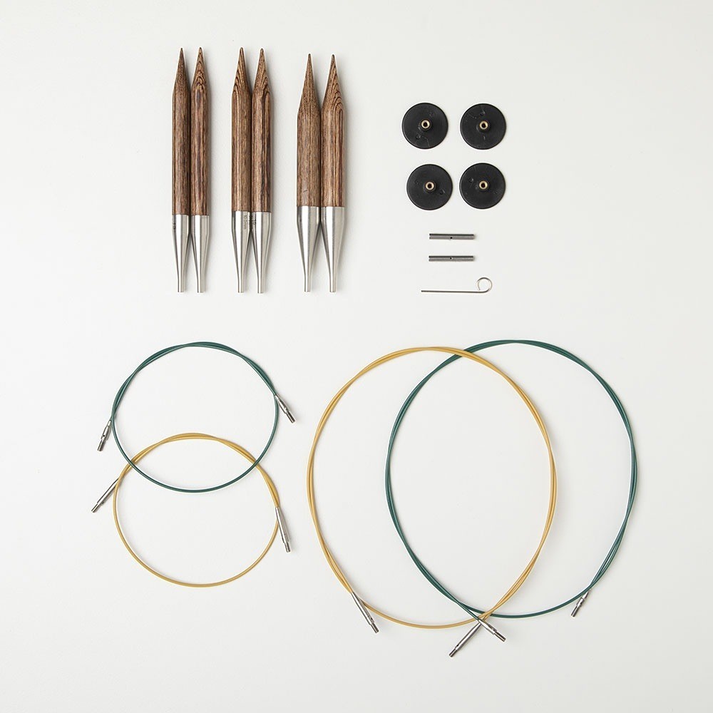 Knit Picks Moonstone Resilience Interchangeable Needle Set: Bulky Edition N2494