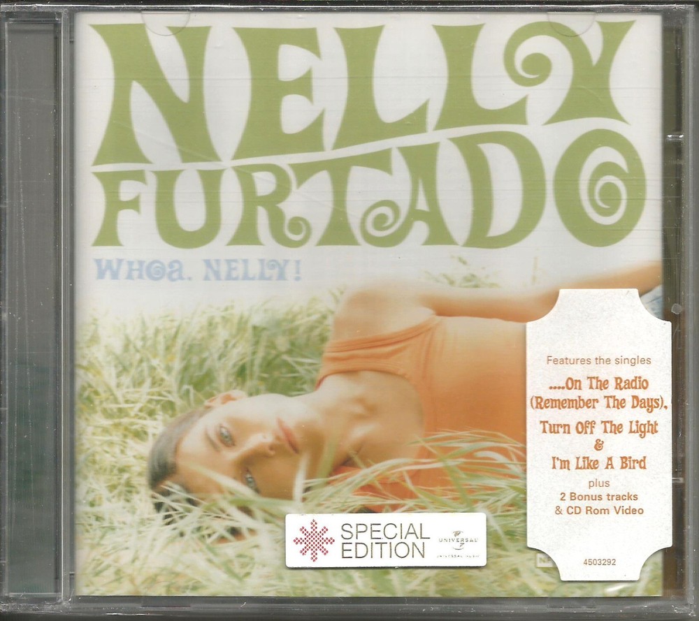 NELLY FURTADO Whoa Nelly w/ 4 BONUS TRX & ESTHERO UNRELEASED UK CD USA  Seller