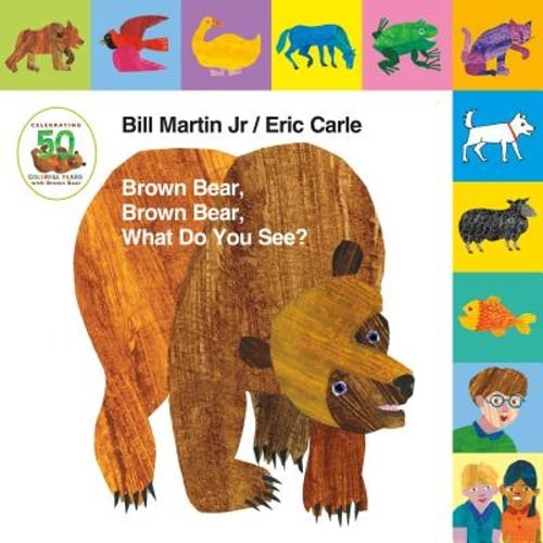 Lift-The-Tab: Brown Bear, Brown Bear, What Do You See?: Classic Novelty Lift-The