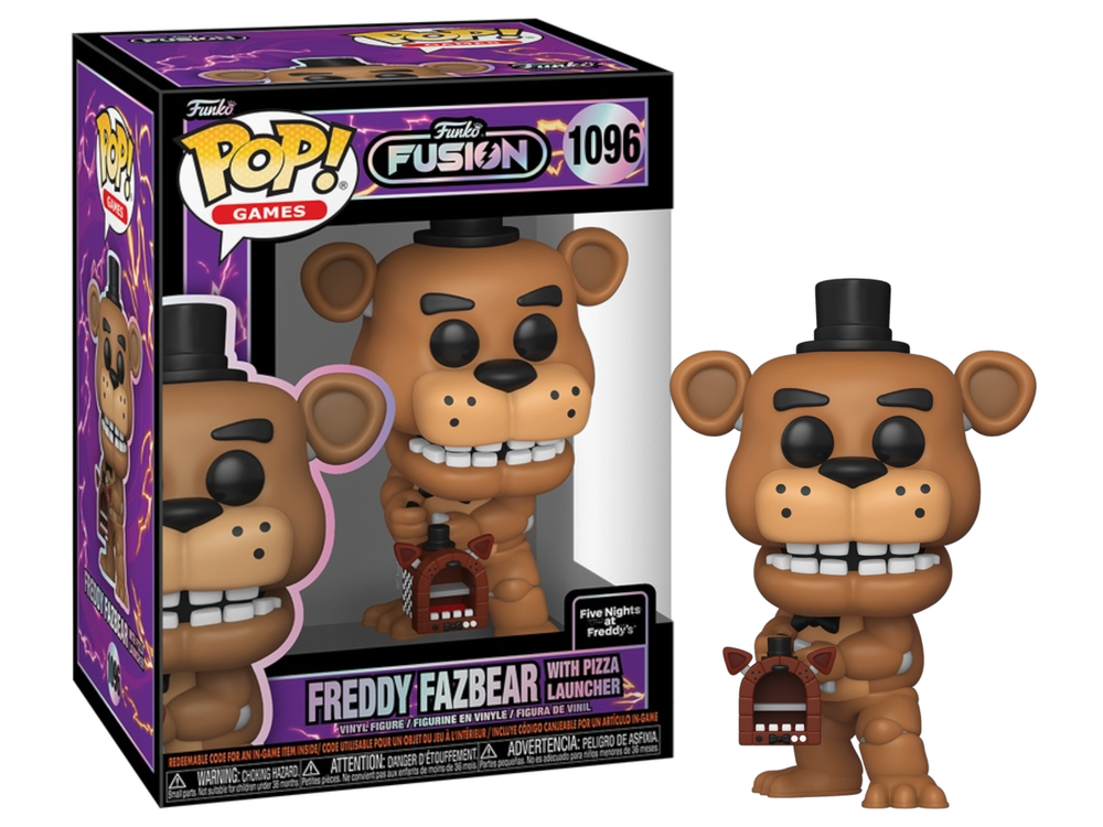 Funko Pop! Funko Fusion Five Nights at Freddy's Freddy Fazbear with Pizza Launch