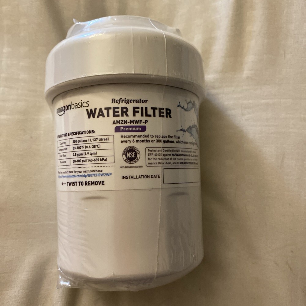 AmazonBasics Refrigerator Water Filter AMZN-MWF-P Brand New Factory Sealed for Pure Clean Water-image