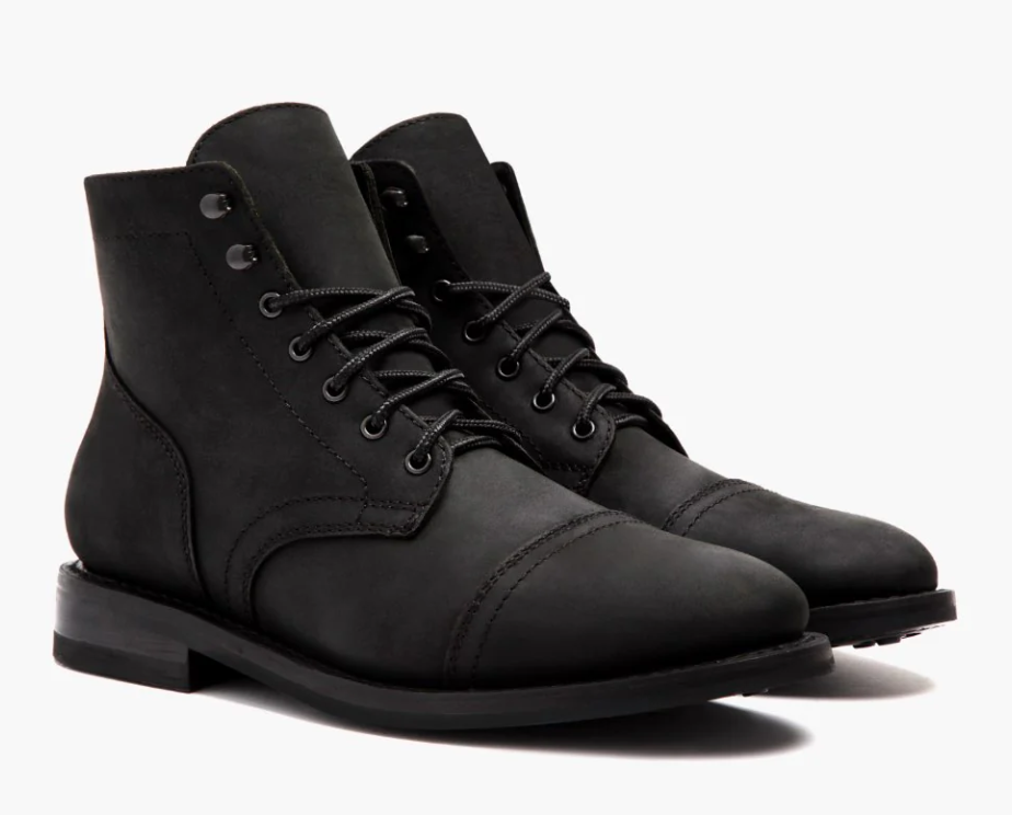 Black Matte Thursday Boots for Men - US Size 11