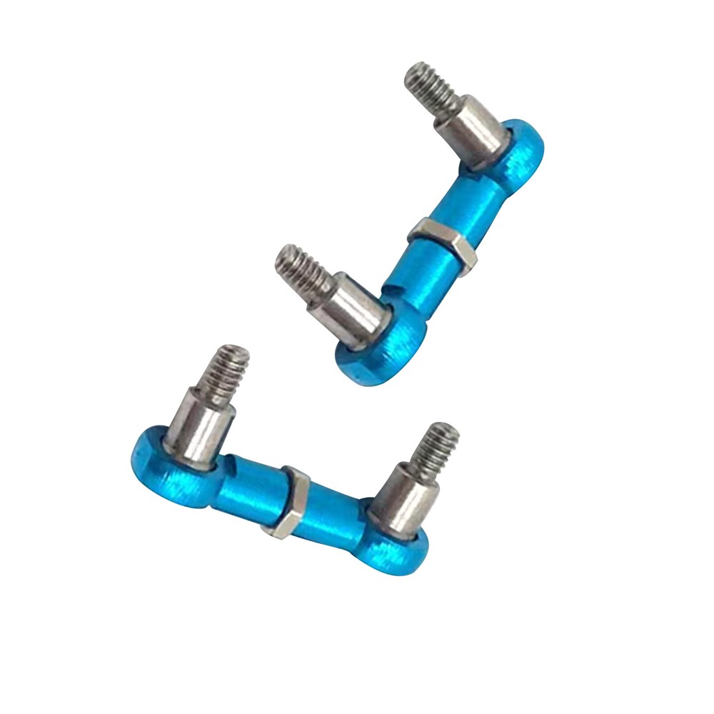 2Pcs Adjustable Steering Linkage Rod for WLtoys 1/28 K969 K979 K989 RC Car