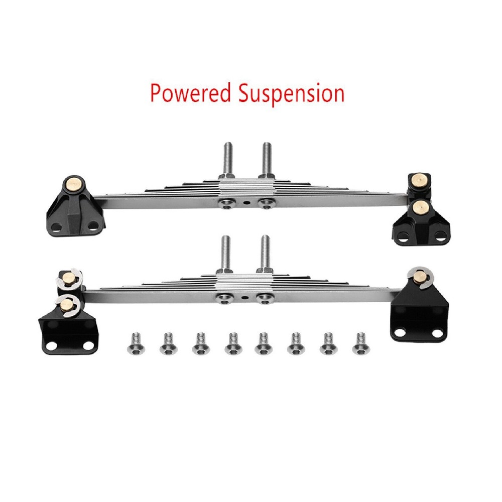 Steel Front Power Suspension Kit for Tamiya 1/14 Scale RC Tractor Truck Parts
