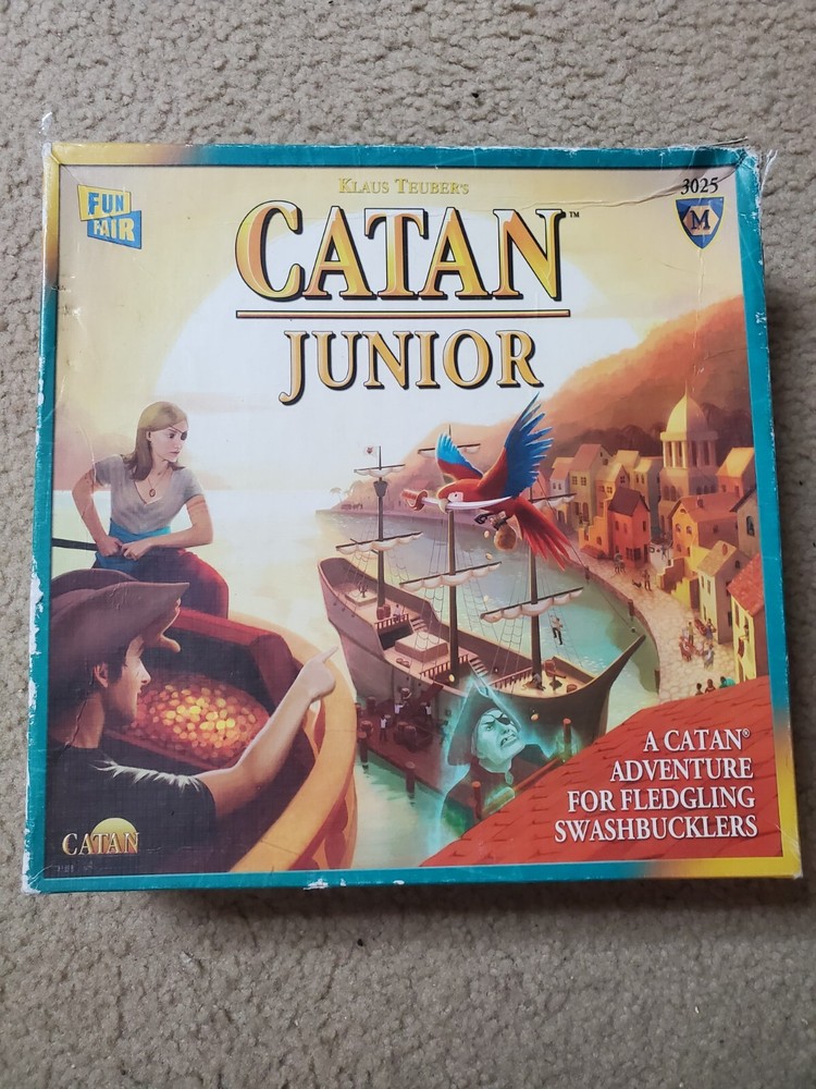 Catan Junior Board Game Klaus Teuber Complete