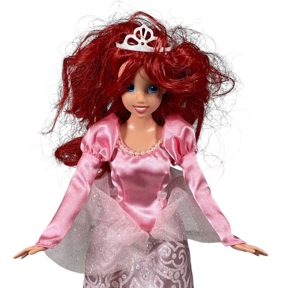 Disney Royal Pink Princess Dress Ariel Doll