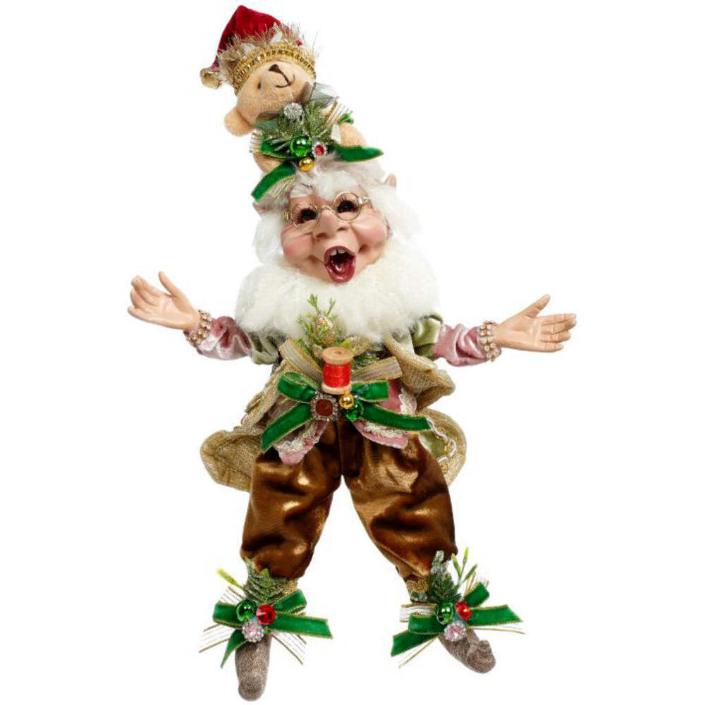 Teddy Bear Elf Small 11.5 Inches