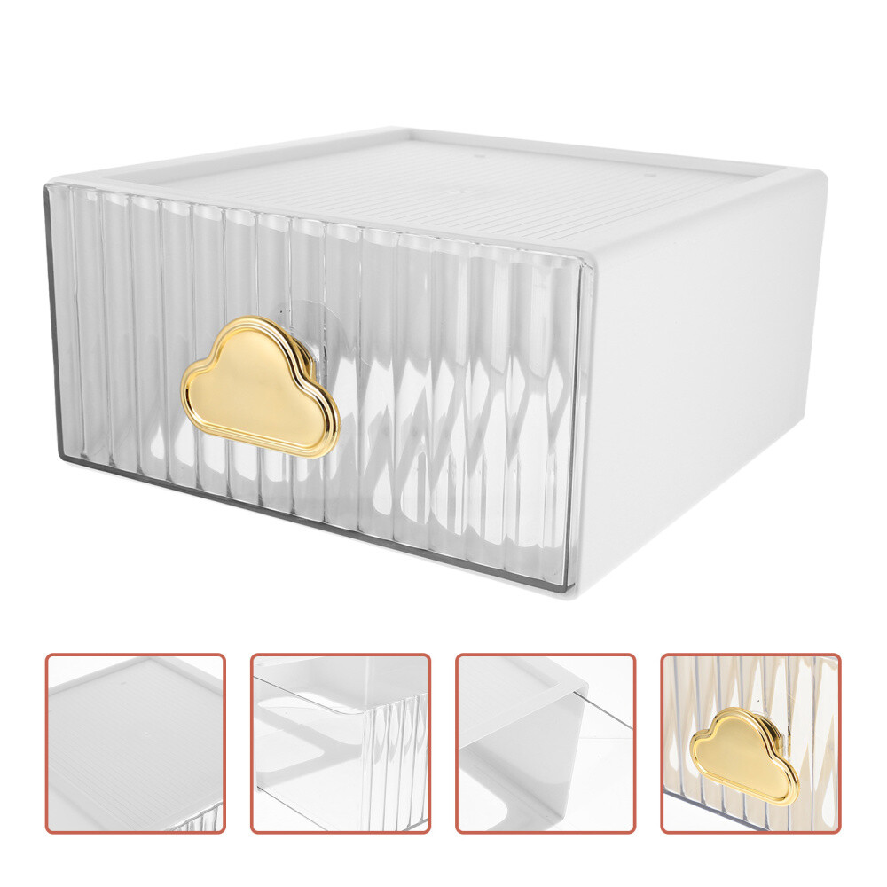 Stationery Drawer Organiser Storage Box Tea Bag Case Coffee Container