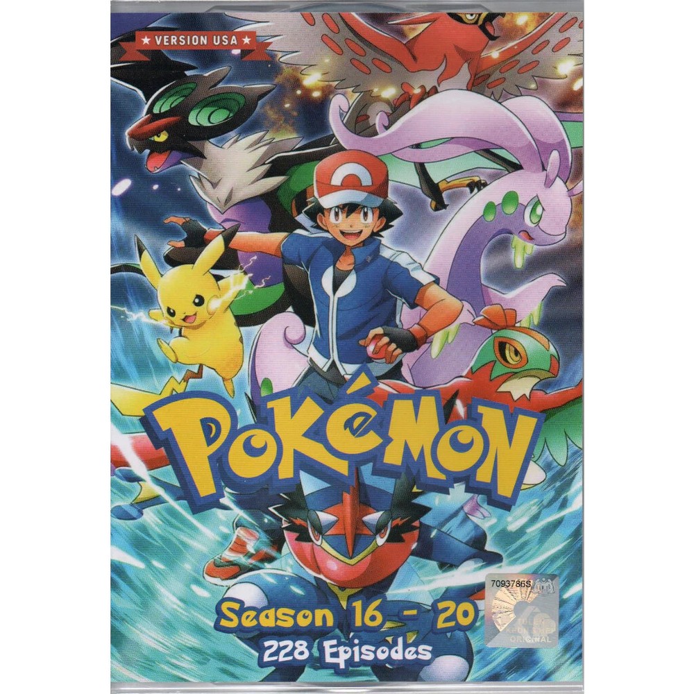 POKEMON (SEASON 16-20) - ANIME TV SERIES DVD USA VERSION