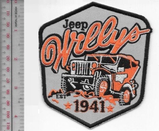 Automotive Ohio Willys Jeep 1941 Toledo, Ohio Promo Patch