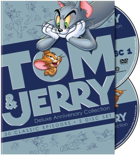 Tom and Jerry 30 Classic Episodes Deluxe Anniversary Edition DVD New