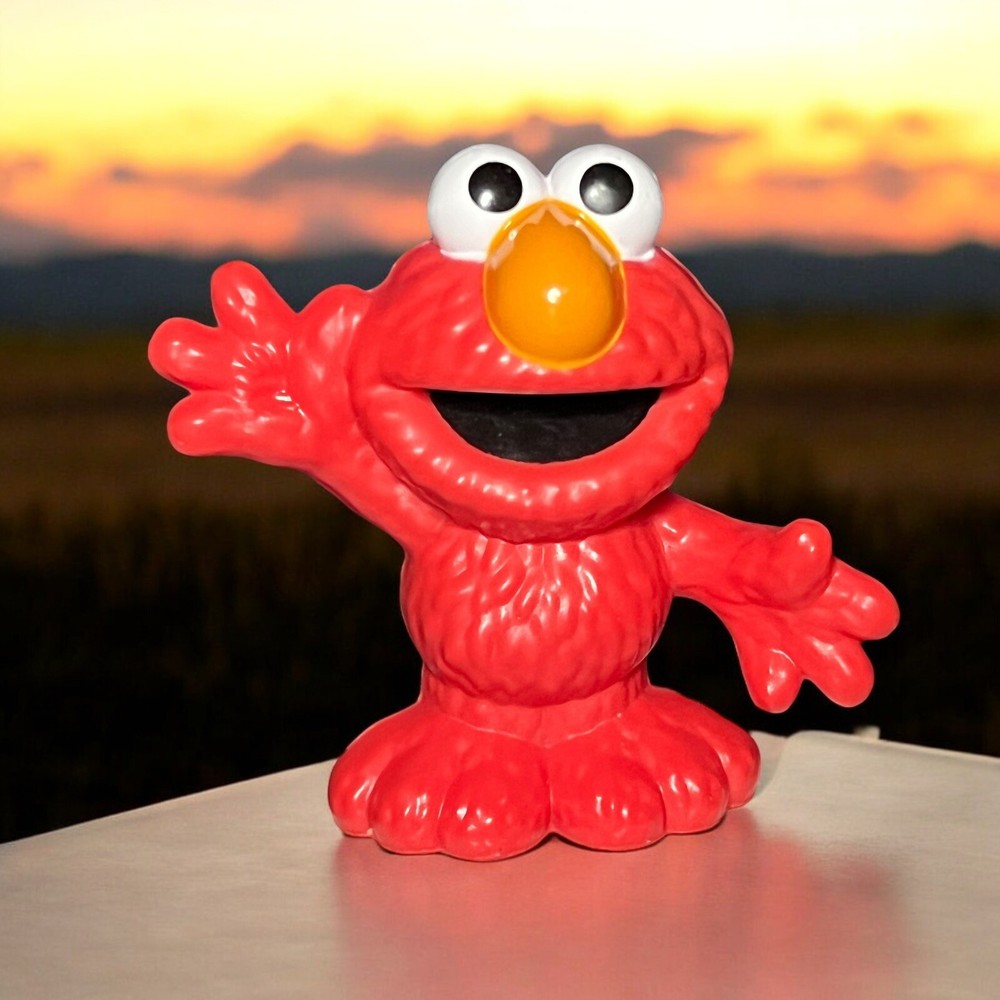 Sesame Street Workshop Elmo Collectible Action Figure Toy Hasbro 2014