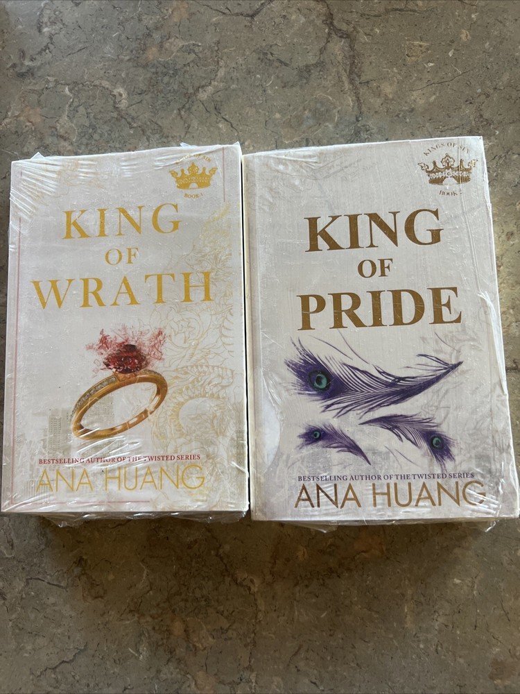 King of Wrath & King of Pride 2 Books Collection Set By Ana Huang PAPERBACK