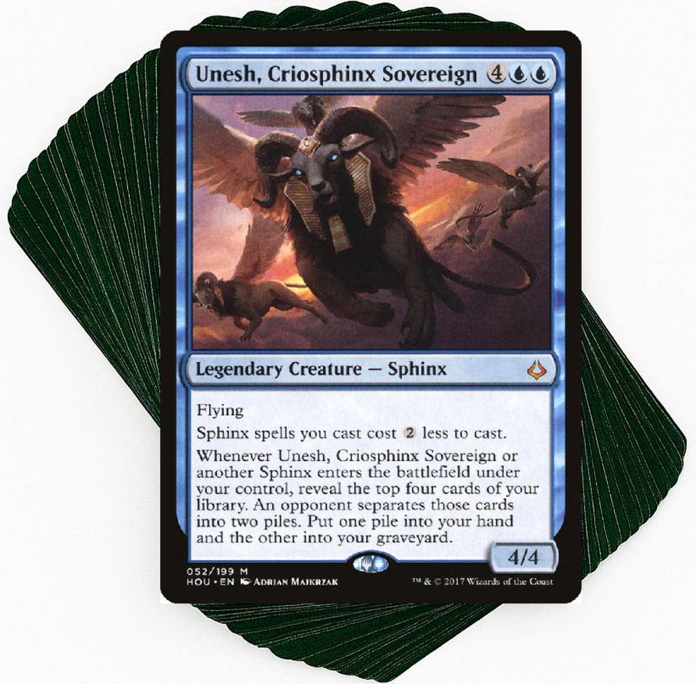 ***Custom Commander Deck*** Unesh, Criosphinx Sovereign - Sphinx - MTG EDH