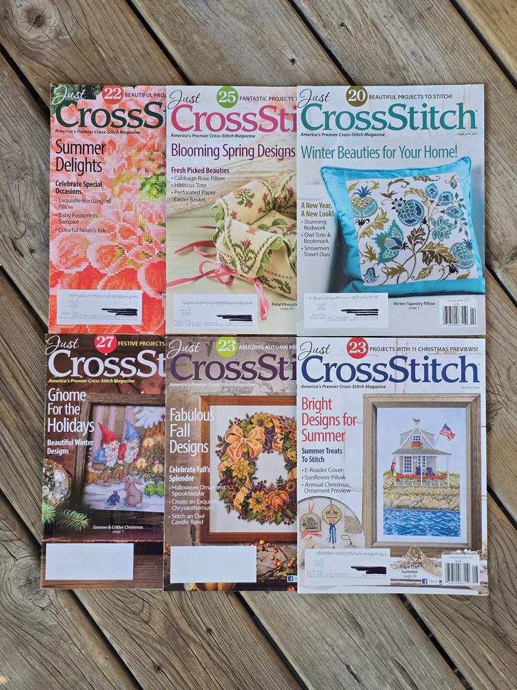 Just Cross Stitch - 2014 - Magazine Bundle