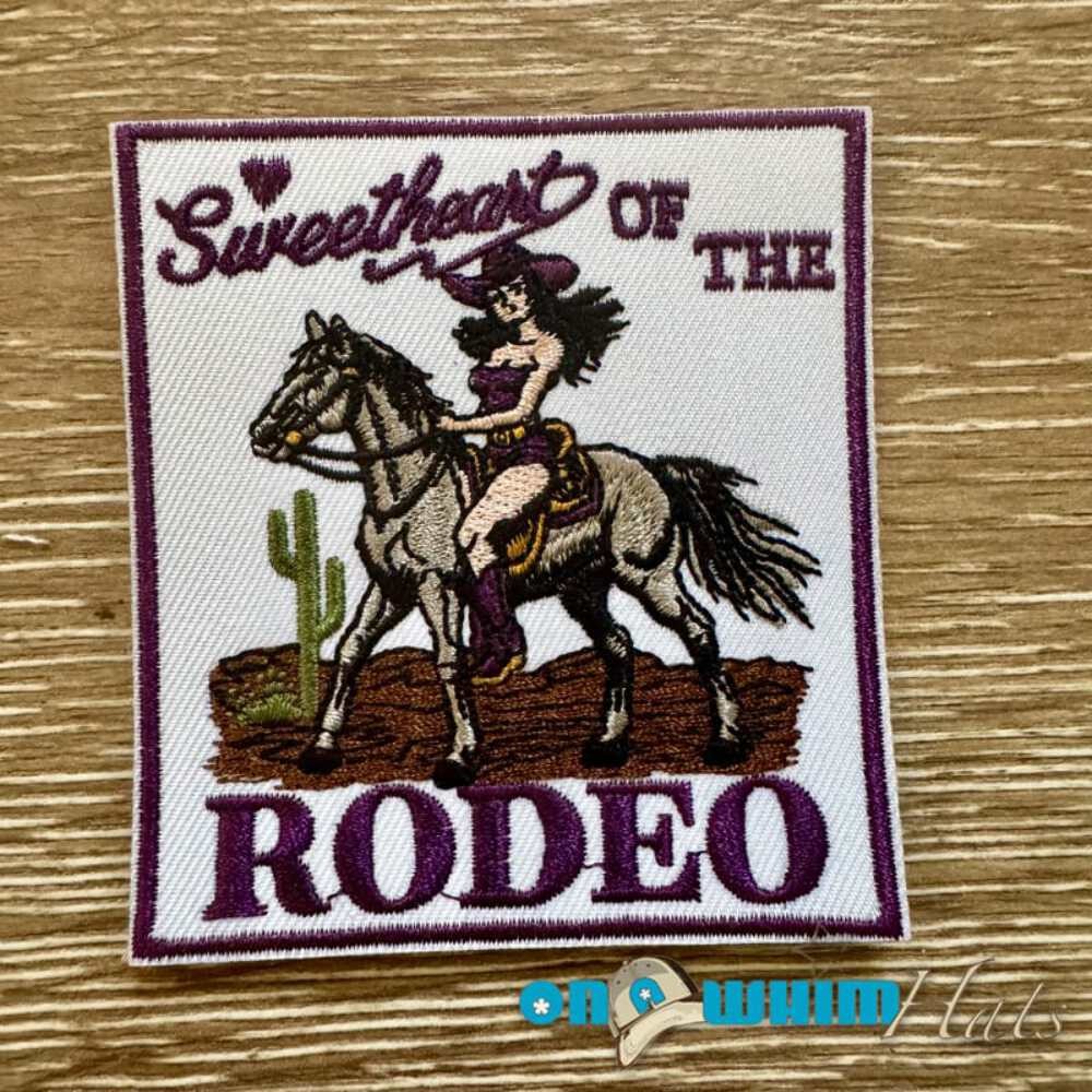 Rodeo Sweetheart Iron-On Patch