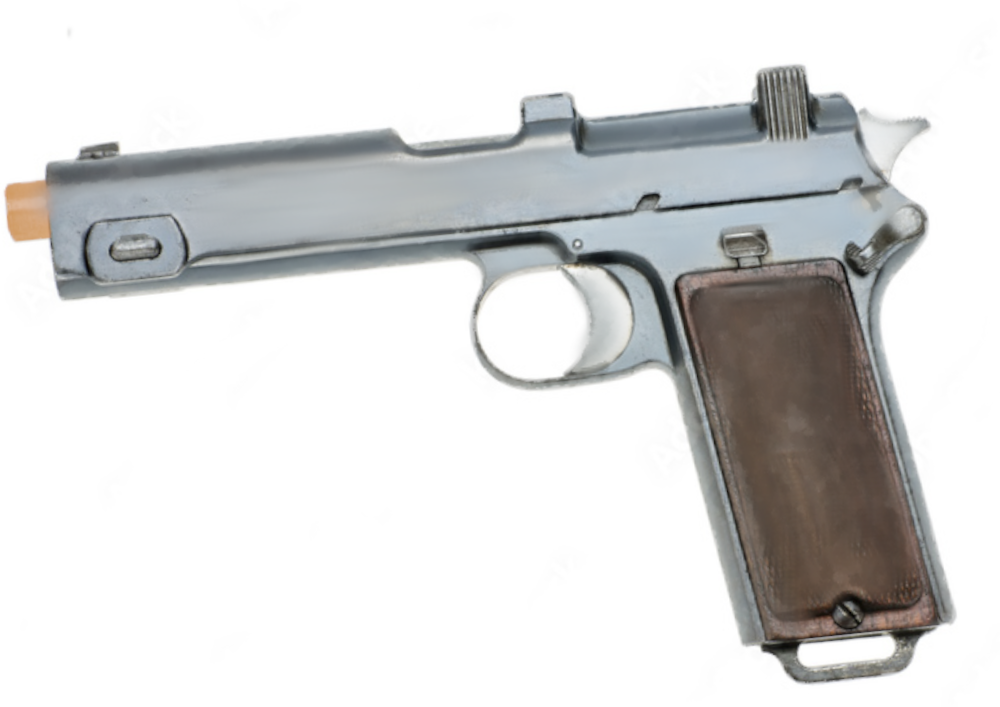 Steyr Mannlicher Steyr-Hahn/M1912 Historical Pistol Reproduction for Cosplay