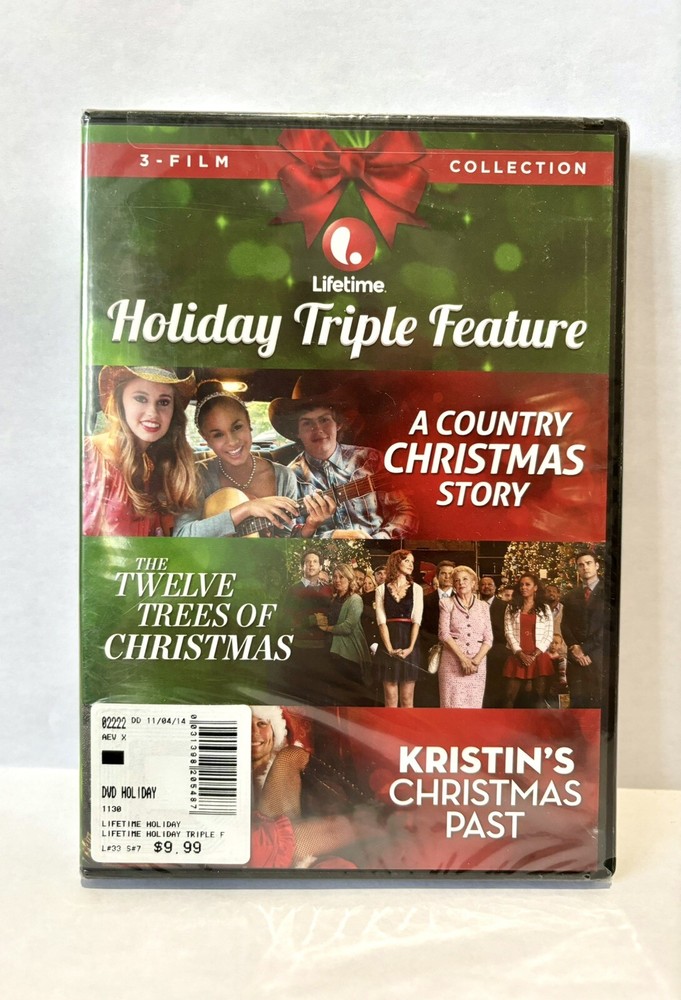 Lifetime Triple Feature Christmas DVD - Brand New / Never Opened