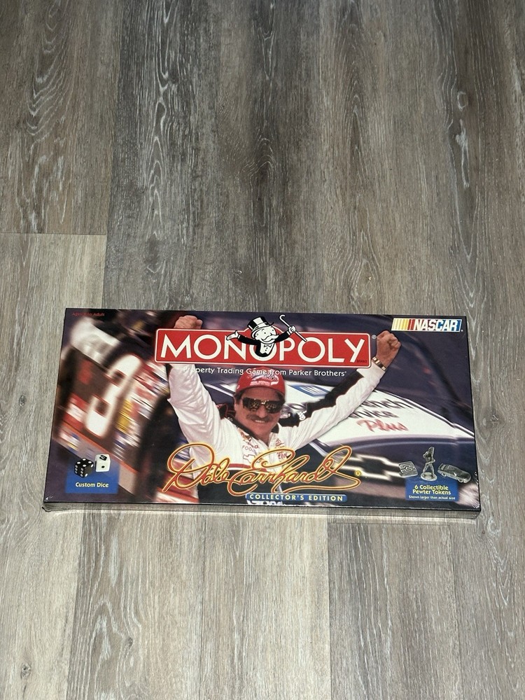 Monopoly Dale Earnhardt NASCAR Collector's Edition Board Game (New, Sealed)