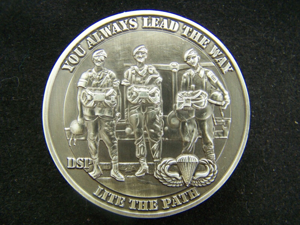 DSP Lite the Path US Air Force Challenge Coin