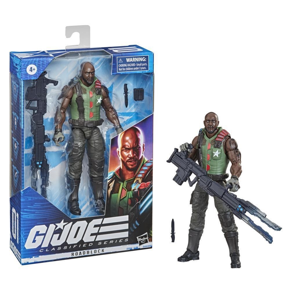 Hasbro G.I. Joe Classified Series Roadblock Action Figure #01